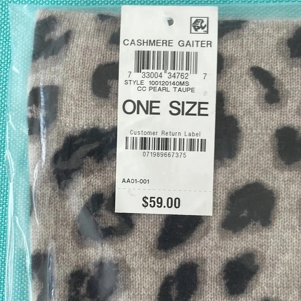 Cashmere Cheetah Gautier Facemask